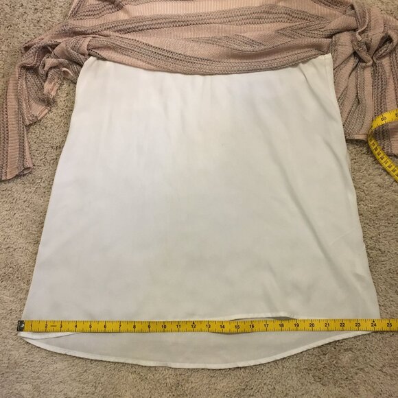 Key To My Heart Bilayer Striped Knit Wrap Back Top + Undertop U.S.A Made - Picture 13 of 15